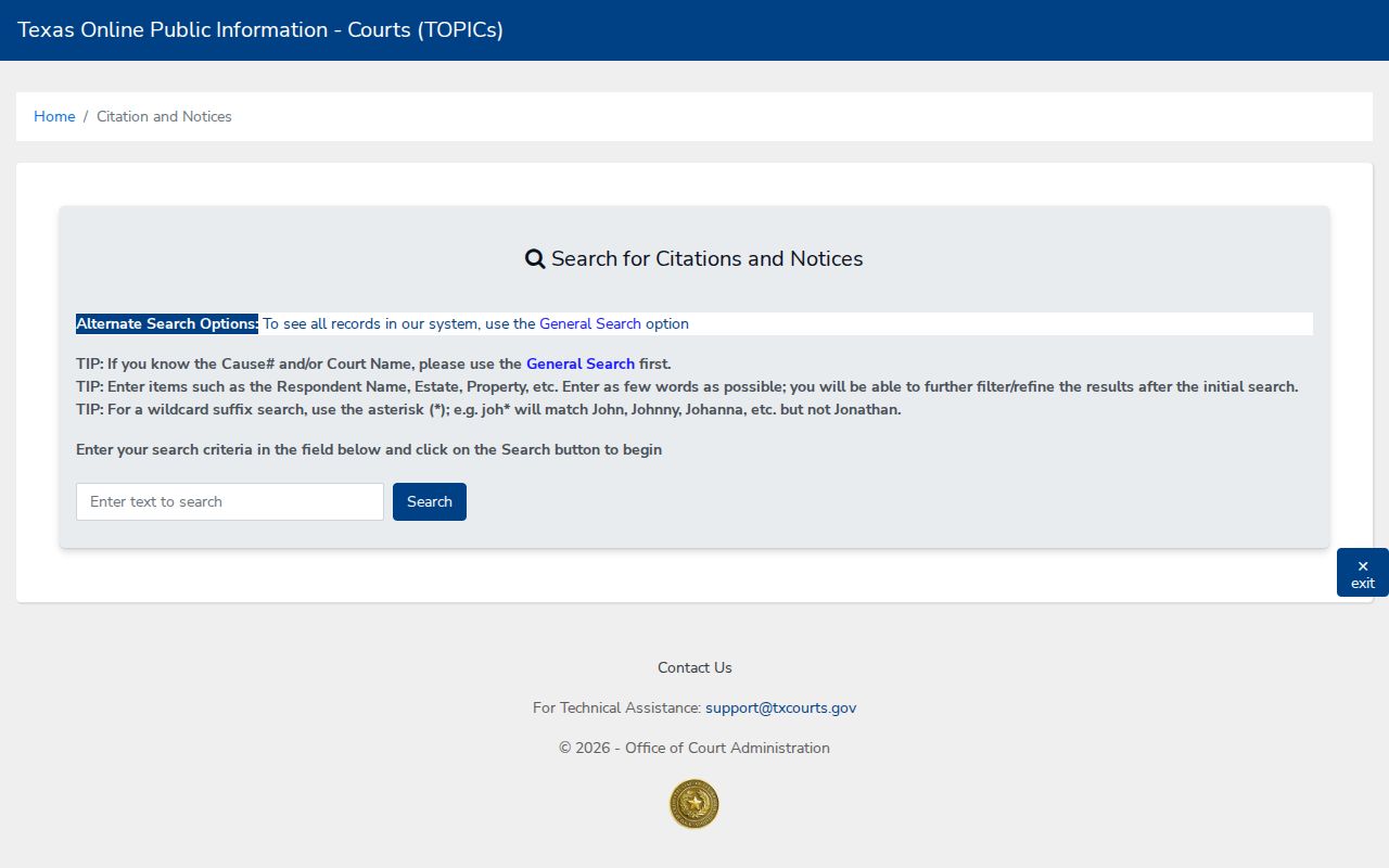 Brown County traffic court state citation search