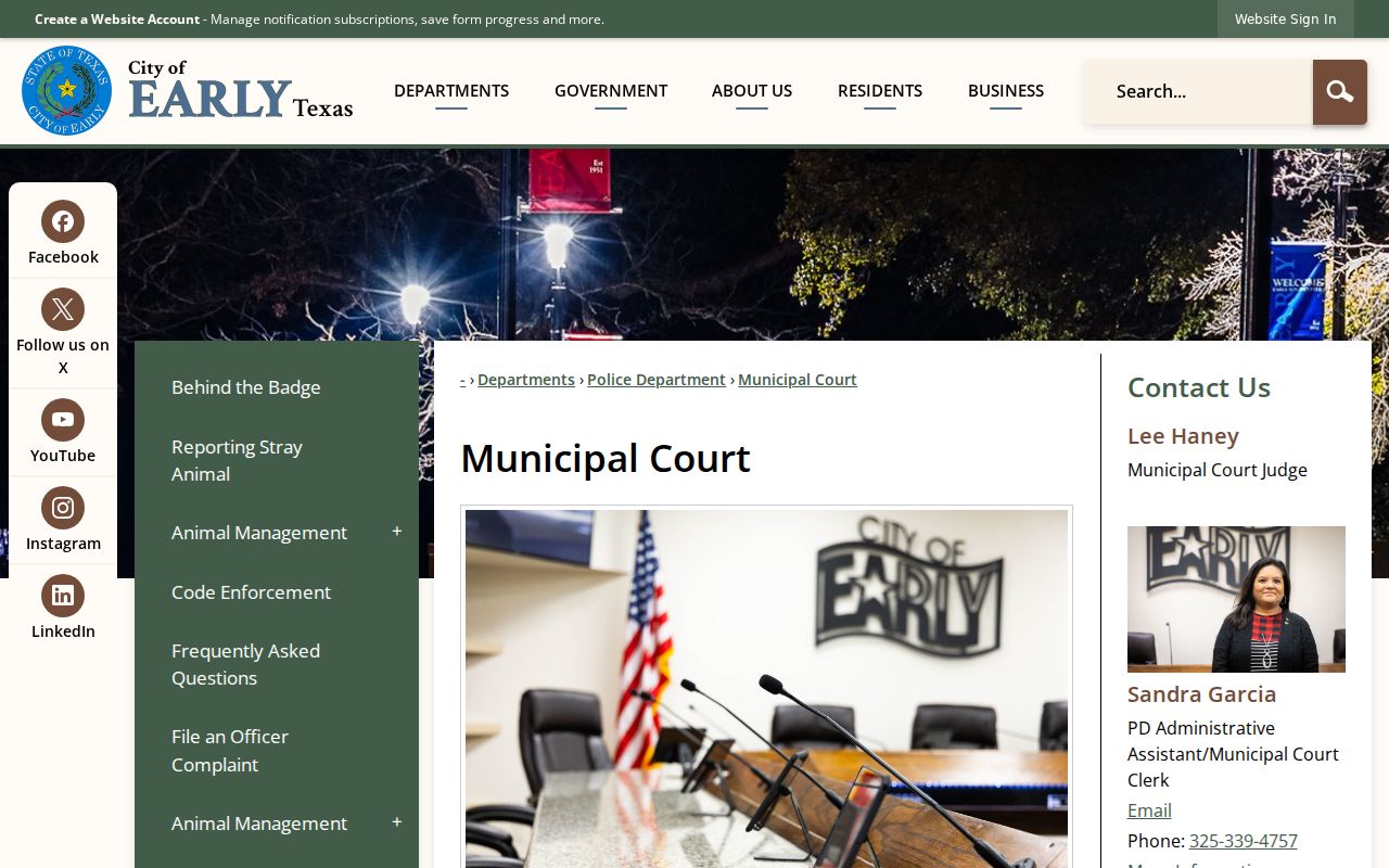 Brown County traffic court Early session details